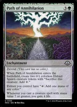 Path of Annihilation #165 (NM) - MTG - Modern Horizons 3 Magic: the Gathering - Image 1