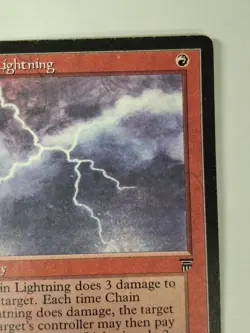 X1 Chain Lightning Legends Regular MTG LP Condition BB - Image 3