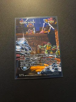 MTG: Trouble in Pairs (Borderless) Teenage Mutant Ninja Turtles - Regular - Image 1