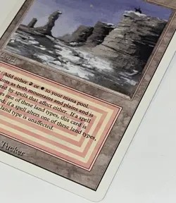 MTG Magic the Gathering Plateau Revised Edition Dual Land NM 1994 Drew Tucker - Image 3