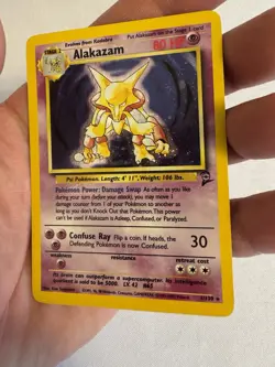 2000 Pokemon - Alakazam Holo Rare Unlimited - Base Set 2 - 1/130 - WOTC - Image 4