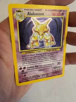 2000 Pokemon - Alakazam Holo Rare Unlimited - Base Set 2 - 1/130 - WOTC - Image 5