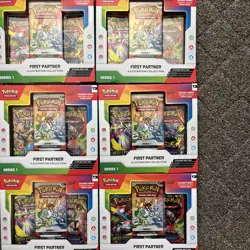 Pokemon First Partner Illustration Collection Series 1 Lot of 6 Ships 03/21 - Image 3