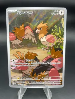 Pokemon TCG Spearow 151/132 ME01: Mega Evolution Illustration Rare Near Mint - Image 1