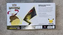 Pokemon TCG Celebrations Pikachu VMAX Premium Figure Collection Box Sealed 820650809408 - Image 2