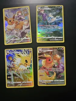 Pokemon TCG Trainer Gallery Eeveeloution Lot Flareon Vaporeon Jolteon Eevee TG - Image 1