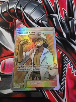 Professor Kukui (Full Art) 148/149 SM Base Set Holo Pokemon TCG - NM - Image 1