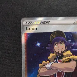 Pokemon TCG Leon Full Art Trainer Supporter Vivid Voltage 182/185 Holo - Image 3