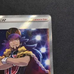 Pokemon TCG Leon Full Art Trainer Supporter Vivid Voltage 182/185 Holo - Image 4