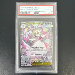 💎💎PSA 10!! MEGA GARDEVOIR EX 178/132 SIR MEGA EVOLUTION BASE POKEMON 💎💎 - Image 1