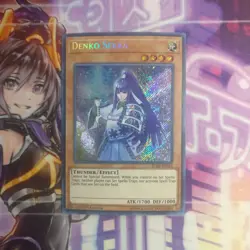 1X DENKO SEKKA BLLR-EN052 SECRET 1ST YUGIOH - Image 1
