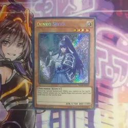1X DENKO SEKKA BLLR-EN052 SECRET 1ST YUGIOH - Image 2
