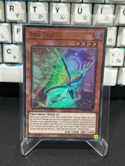 Time Thief Chronocorder GFTP-EN063 Ultra Rare Yugioh - Image 1