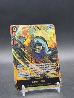 Crocodile - (Alternate Art) OP14-120 The Azure Sea's Seven One Piece Foil NM - Image 1