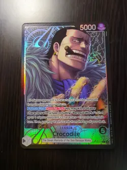 One Piece Crocodile (OP14-079) (Alternate Art) The Azure Sea's Seven OP14 - Image 1