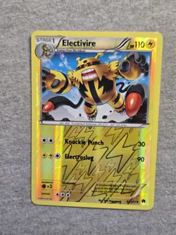 Electivire 43/122 Breakpoint Reverse Holo Pokemon Card TCG - Image 1
