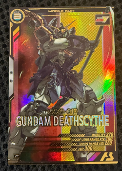 Gundam ARSENAL BASE Card AB03-036(P) Gundam Deathscythe BANDAI JAPAN - Image 1