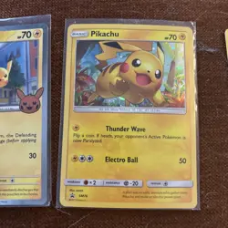 Lot Of 6 Pikachu Pokemon Cards - Image 3
