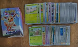 Pokemon Prismatic Evolutions Master Set Starter Kit(146 Card)C/UC/HR/RH-No Dupes - Image 1