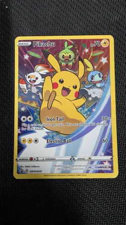 Pikachu SWSH020 SWSH: Sword & Shield Promo Cards Holo - Image 1