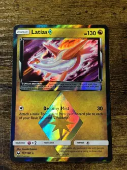 Pokemon TCG - Latias Holo Foil Rare Card 107/168 Celestial Storm Prism Star - Image 1