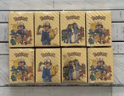 Bundle 9 Boxes Pokemon 55 Pcs Gold Cards Per Box - Image 1