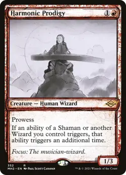 Harmonic Prodigy *sketch* - MH2- NM - Magic The Gathering - MTG - Image 1