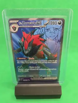 Pokemon TCG N's Zoroark ex 175/159 Journey Together NM - Image 1