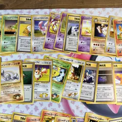 Pokemon card GYM Set LOT 48 Old Back TCG Japanese HP-LP #6 - Image 4