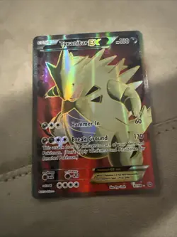 2015 Pokemon XY Ancient Origins Tyranitar #91/98 - Image 1