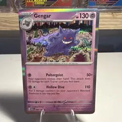 Pokemon TCG Gengar 151 Holo Card Scarlet & Violet Rare 094/165 - Image 1