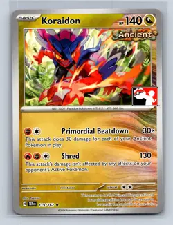 KORAIDON 119/162 R PRIZE PACK SERIES CARDS POKEMON NM - Image 1