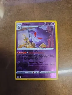 Pokemon TCG Lost Origin Gengar 066/196 Reverse Holo Rare - Image 1