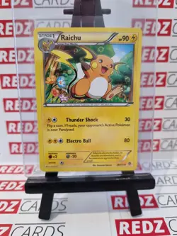 Raichu 28/111 Furious Fists Non Holo Uncommon 2014 Pokemon Card NM - Image 1