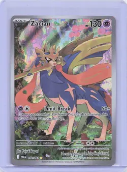 Zacian 100/094 ME02: Phantasmal Flames Illustration Rare - Pokemon TCG - NM - Image 1
