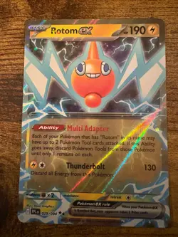 Pokemon TCG - Rotom ex 029/094 Double Rare - Phantasmal Flames - NM - Image 1