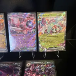 Pokemon TCG - Destined Rivals - EX Lot 5 - Mewtwo, Regirock, Grimmsnarl, Crobat - Image 3
