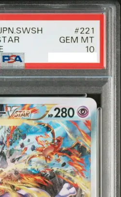PSA 10 Mewtwo VSTAR SAR 221/172 Pokemon VSTAR Universe Japanese 2022 GEM MINT - Image 3