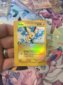 Lightly Played Pichu 22/165 Reverse Holo Expedition Base Set Rare - Image 1