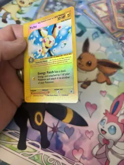 Lightly Played Pichu 22/165 Reverse Holo Expedition Base Set Rare - Image 2