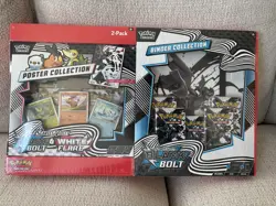 Black Bolt and White Flare Poster + Binder collection sam’s Club Bundle - Image 3