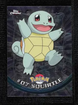 Squirtle Topps Chrome Pokemon TV Animation Edition #7 2000 - Image 1