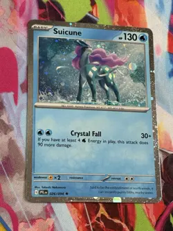 Pokemon Phantasmal Flames - #26/94 Suicune Cosmos Holo - Image 1
