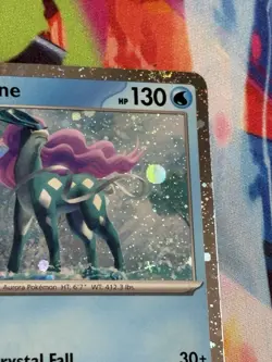 Pokemon Phantasmal Flames - #26/94 Suicune Cosmos Holo - Image 3