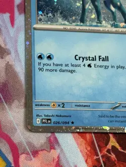 Pokemon Phantasmal Flames - #26/94 Suicune Cosmos Holo - Image 4