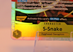 One Piece Op08-112 S-Snake Super Rare - Image 4