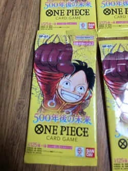 14x One Piece OP-07 Booster Packs Japanese Factory Sealed - Image 2