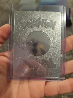 Charizard Ultra GX Silver Foil Fan Art Vinyl Collector Pokemon Card Brown - Image 4