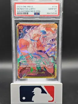 Monkey D Luffy OP05-119 SEC PSA 10 One Piece Card Game Awakening Of The New Era - Image 1