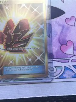 Pokemon TCG Unbroken Bonds Fire Crystal Rare Holo Card 231/214 Secret - Image 3
